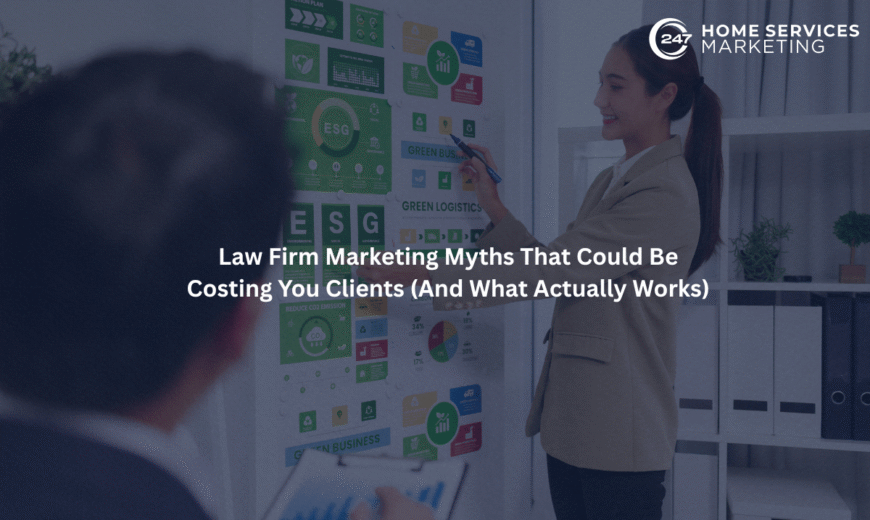 Law firm marketing myth